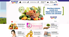 Desktop Screenshot of makromarket.com.tr