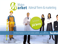Tablet Screenshot of makromarket.cz